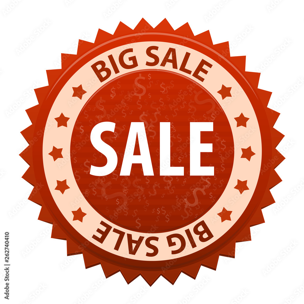 Big sale special offer text label or sticker icon Big sale special offer text label or sticker icon