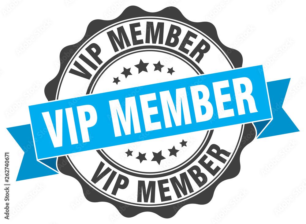 Fototapeta premium vip member stamp. sign. seal