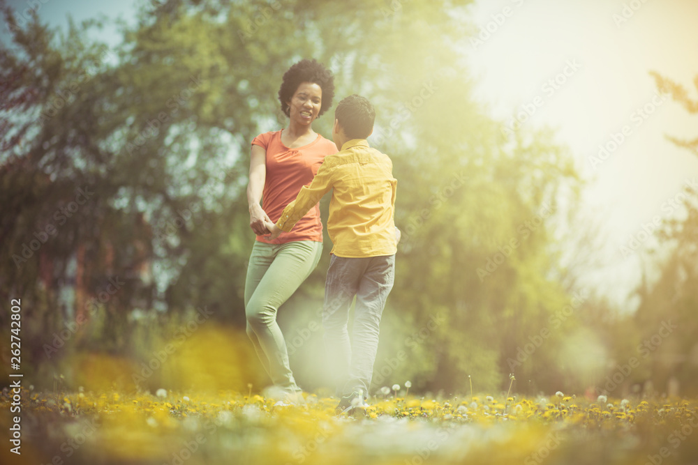 Fototapeta premium Spring joy.