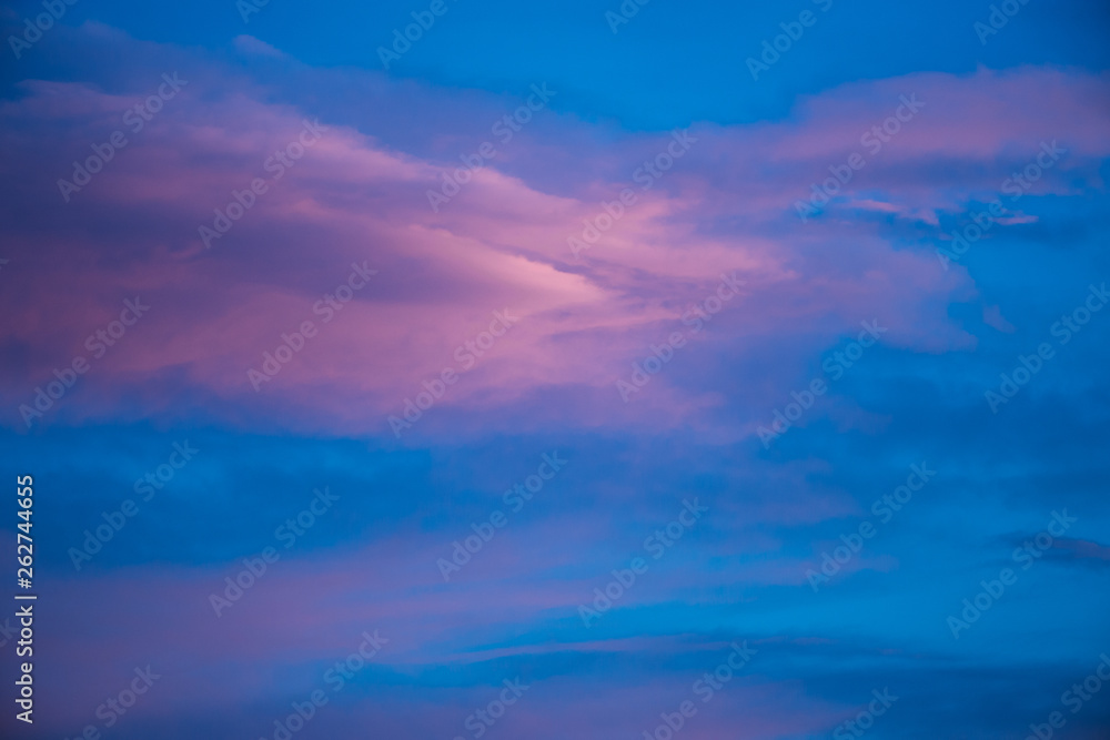Dramatic sky at sunset Dramatic sky at sunset