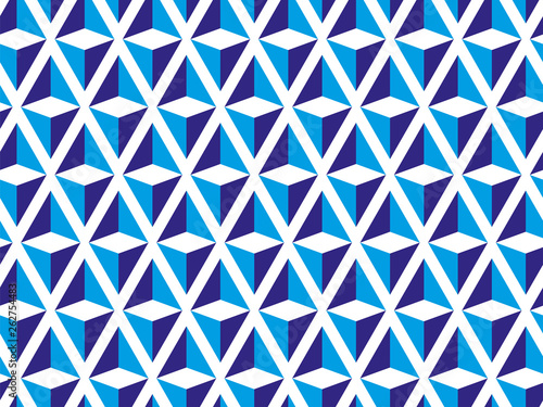 Abstract Seamless Rhombus Pattern