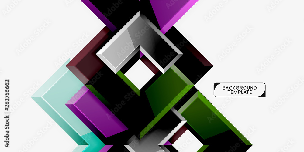 Abstract arrows composition background Abstract arrows composition background