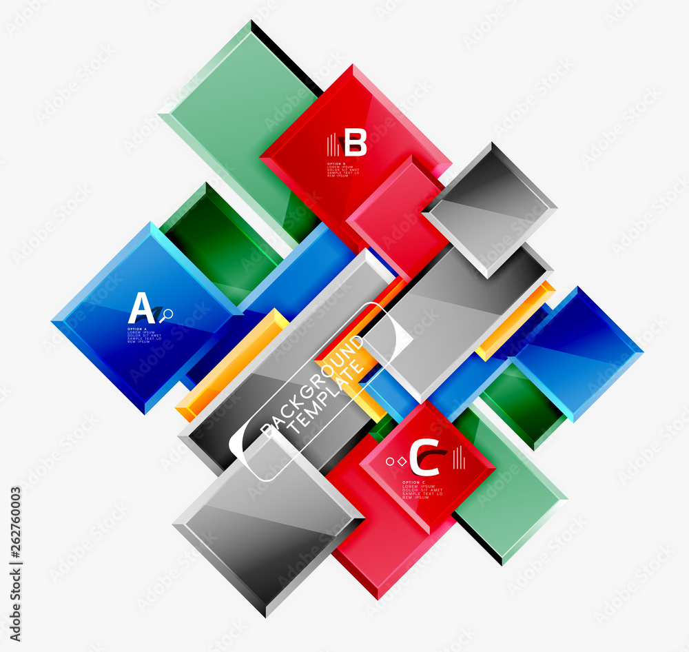 Minimal square banner abstract background Minimal square banner abstract background