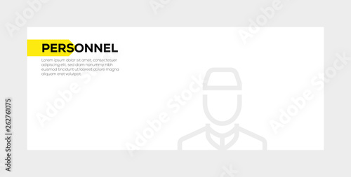 PERSONNEL BANNER CONCEPT
