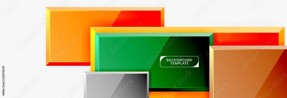 Minimal square banner abstract background Minimal square banner abstract background