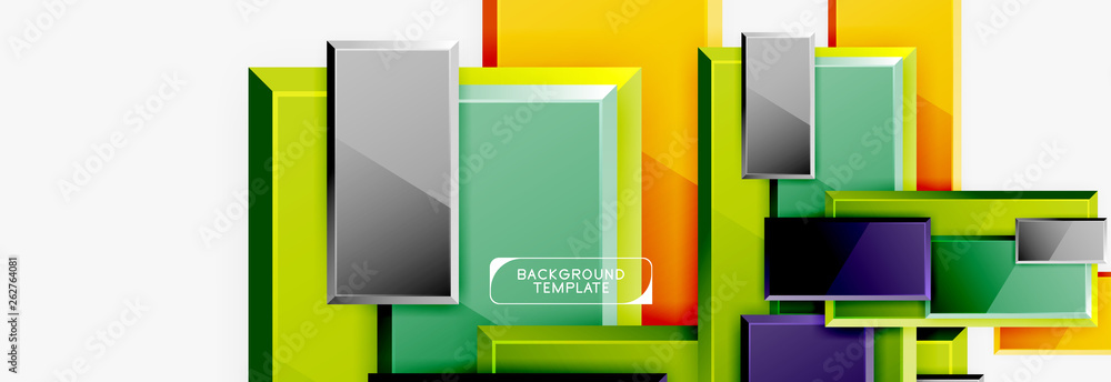 Minimal square banner abstract background Minimal square banner abstract background