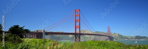 Golden Gate Bridge in San Francisco from May 2, 2017, California USA