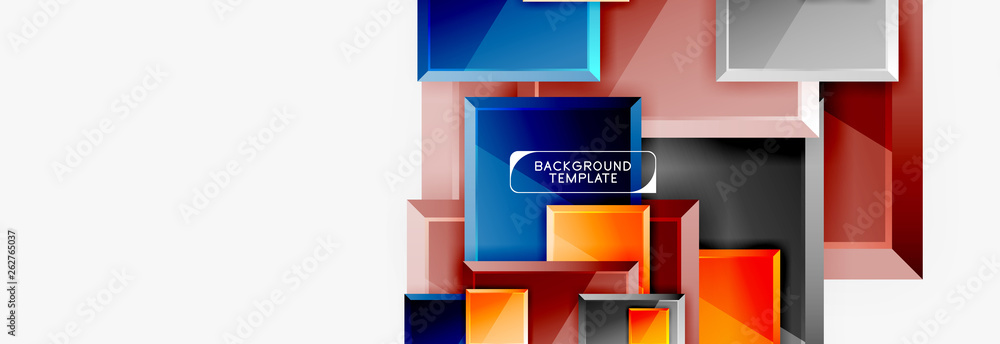 Minimal square banner abstract background Minimal square banner abstract background