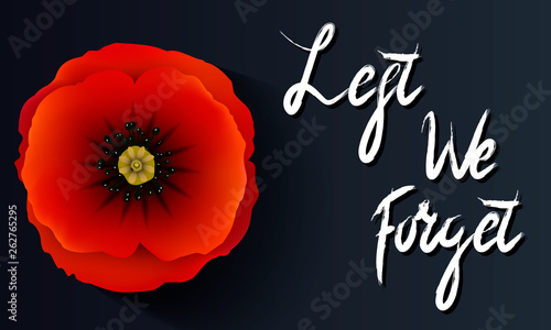 Anzac day concept