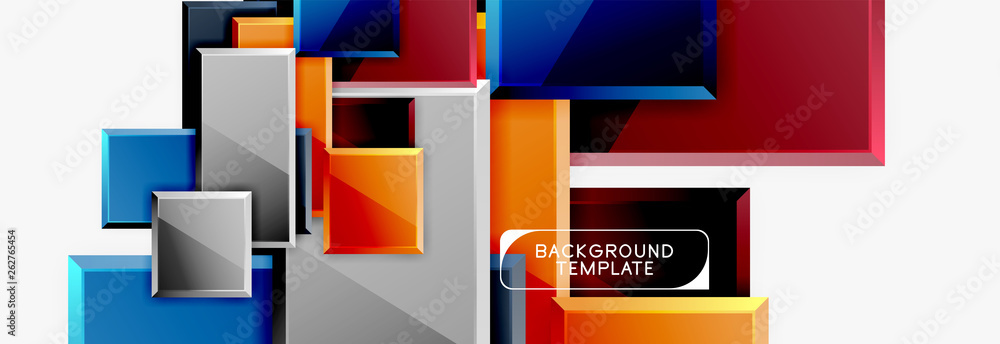 Minimal square banner abstract background Minimal square banner abstract background