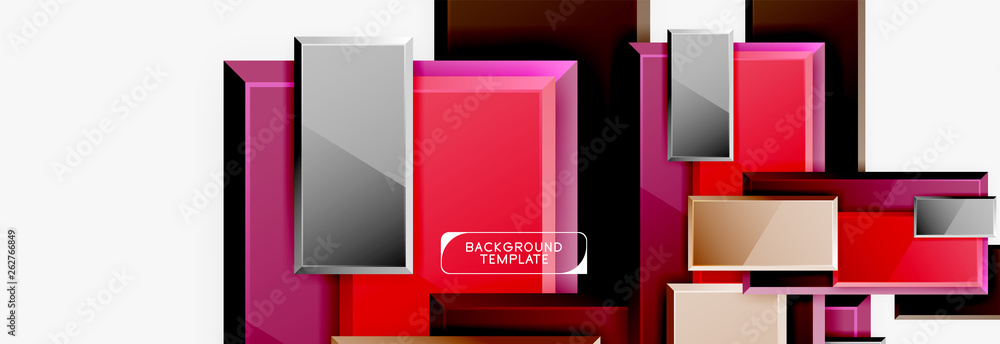 Minimal square banner abstract background Minimal square banner abstract background