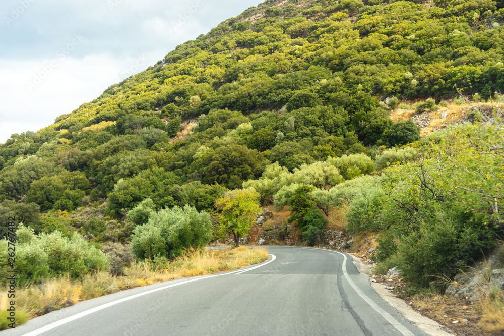 Mountain roads of Crete