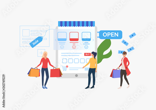 Sale slide template presentation
