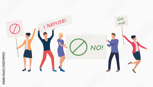 Women rights white slide template presentation