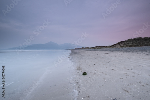 Murlough Bay and the Mourne mountains