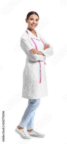 Portrait of female doctor o...