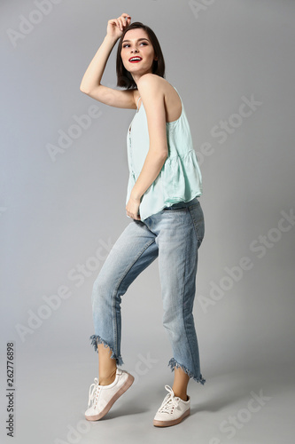 Portrait of fashionable you...