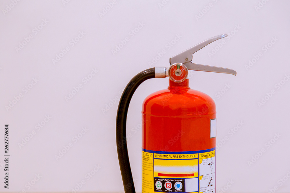 Obraz premium fire extinguishers available in fire emergencies.