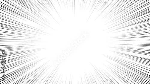 Radius speed lines vector backround