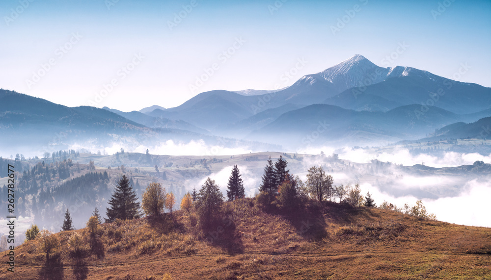 Obraz premium Mighty carpathian mountains
