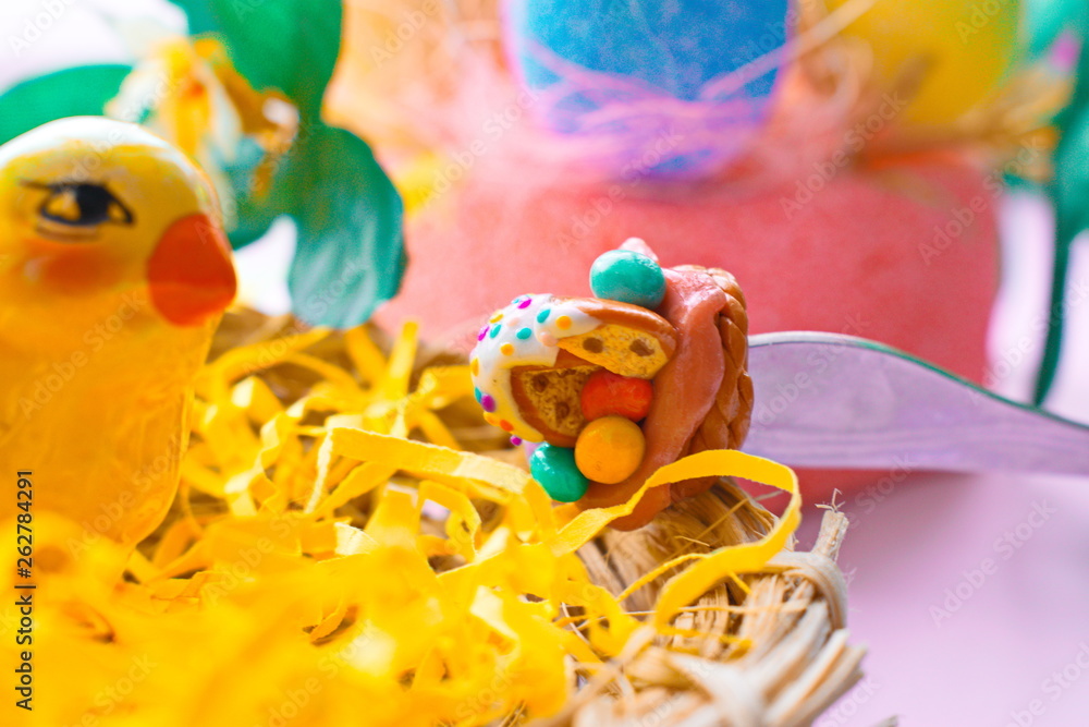 spring crafts for happy easter