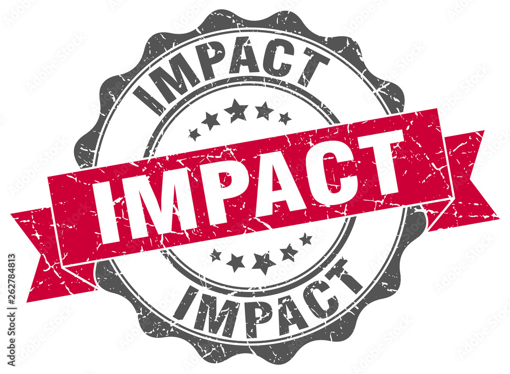 Fototapeta premium impact stamp. sign. seal
