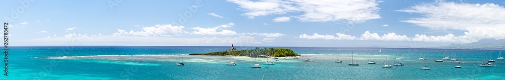 Panorama ilet du Gosier Grande Terre Guadeloupe France