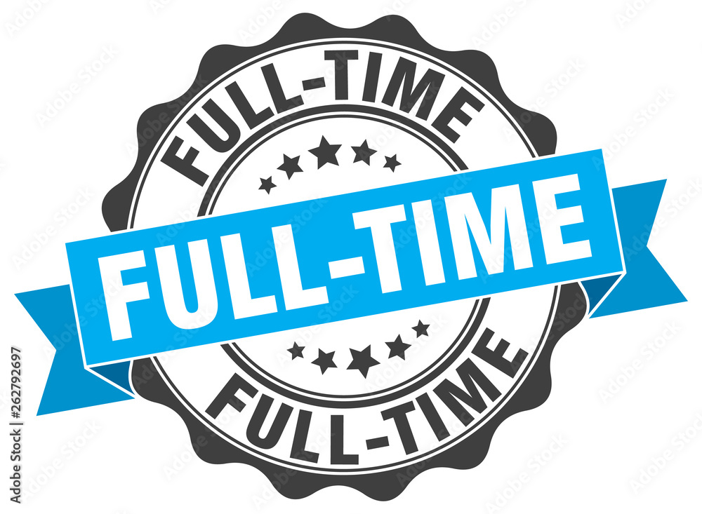 Obraz premium full-time stamp. sign. seal