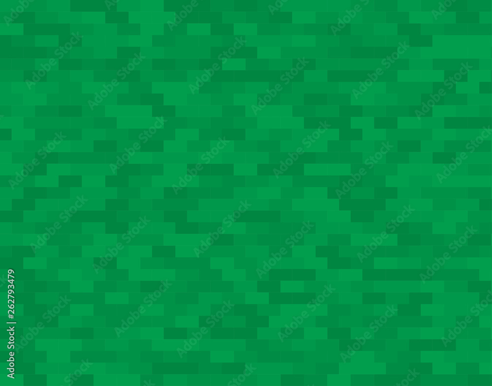 Vector banner green random circle mosaic, dots.