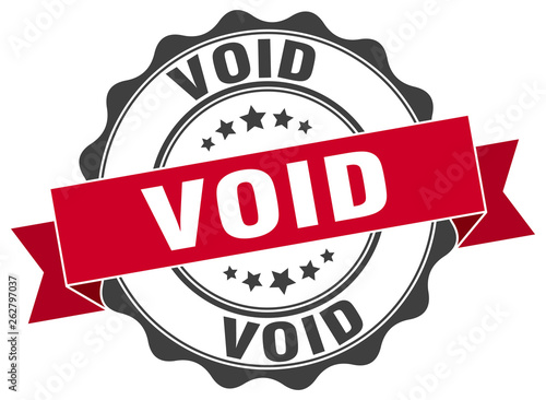 void stamp. sign. seal