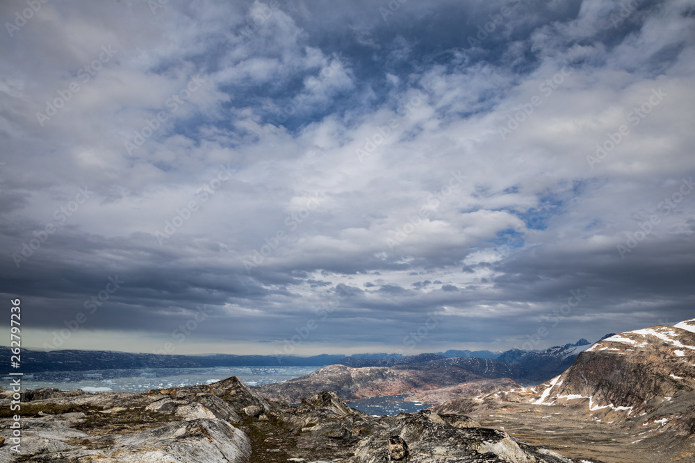 Fototapeta premium Die Wildnis Grönlands