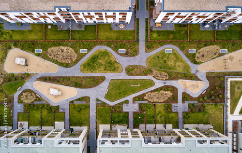 Urbane Gartenlandschaft zum Verweilen