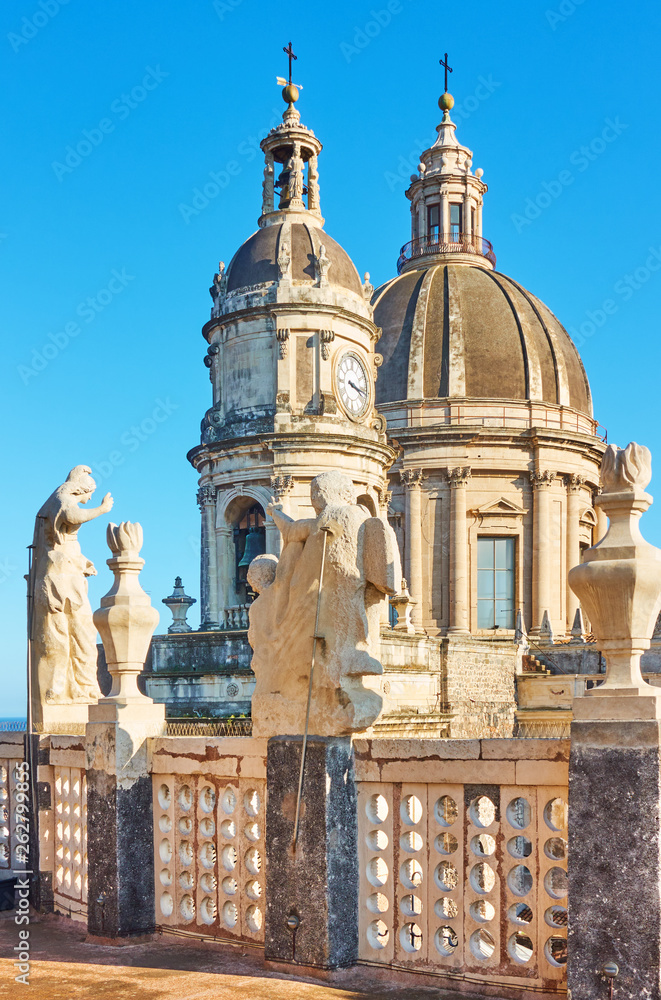 Domes of Cathedral of Catania
