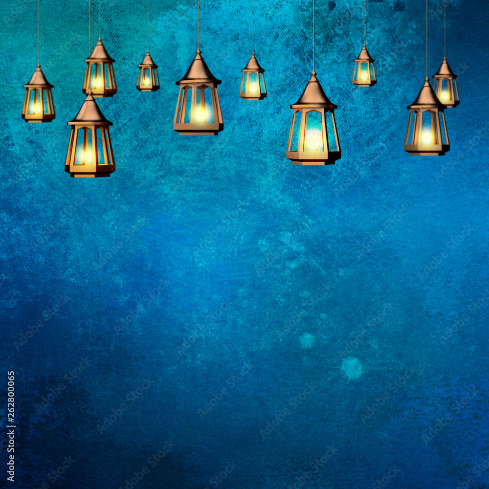 Islamic Background for Muslim Holidays Stock Illustration Adobe Stock