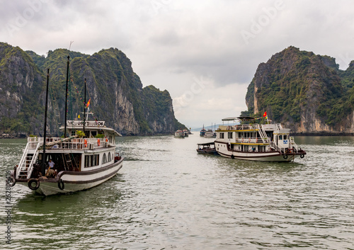 Ha Long bay in Vietnam