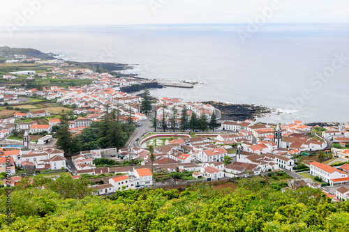 Vista para Santa Cruz da Graciosa, Açores, Portugal