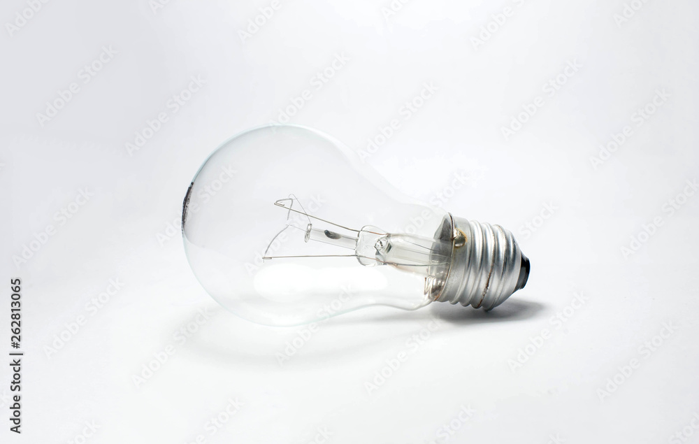light bulb isolated on white background light bulb isolated on white background