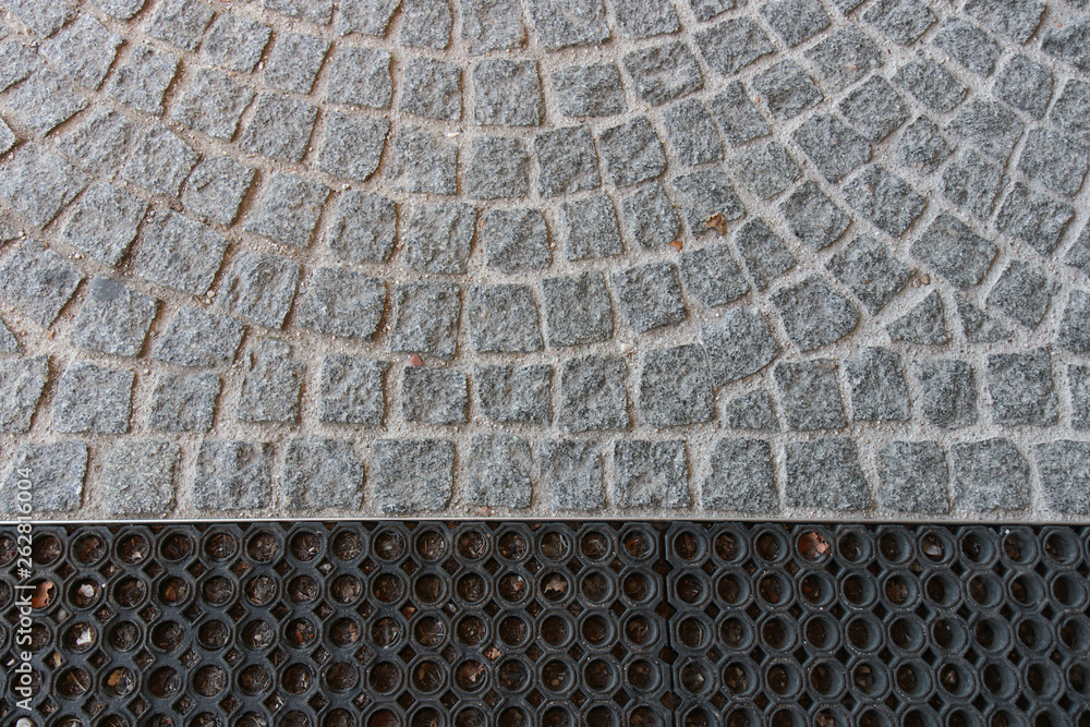 Obraz premium Stone walkway texture
