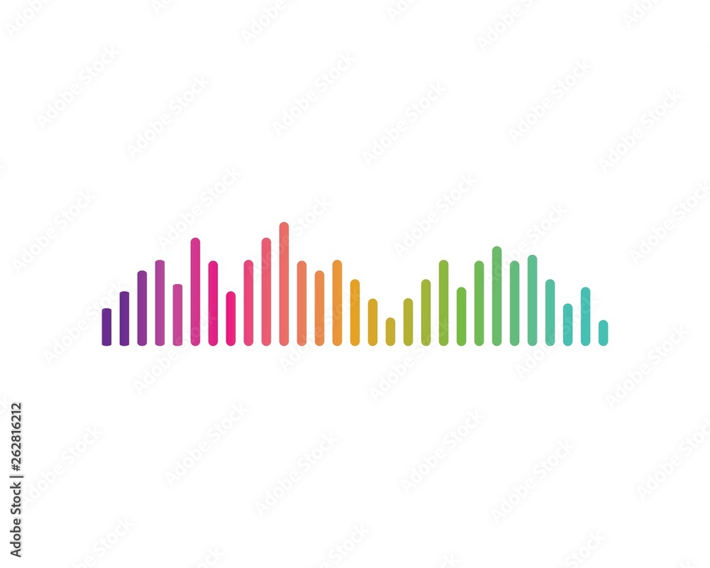 sound wave,pulse ilustration logo vector icon sound wave,pulse ilustration logo vector icon