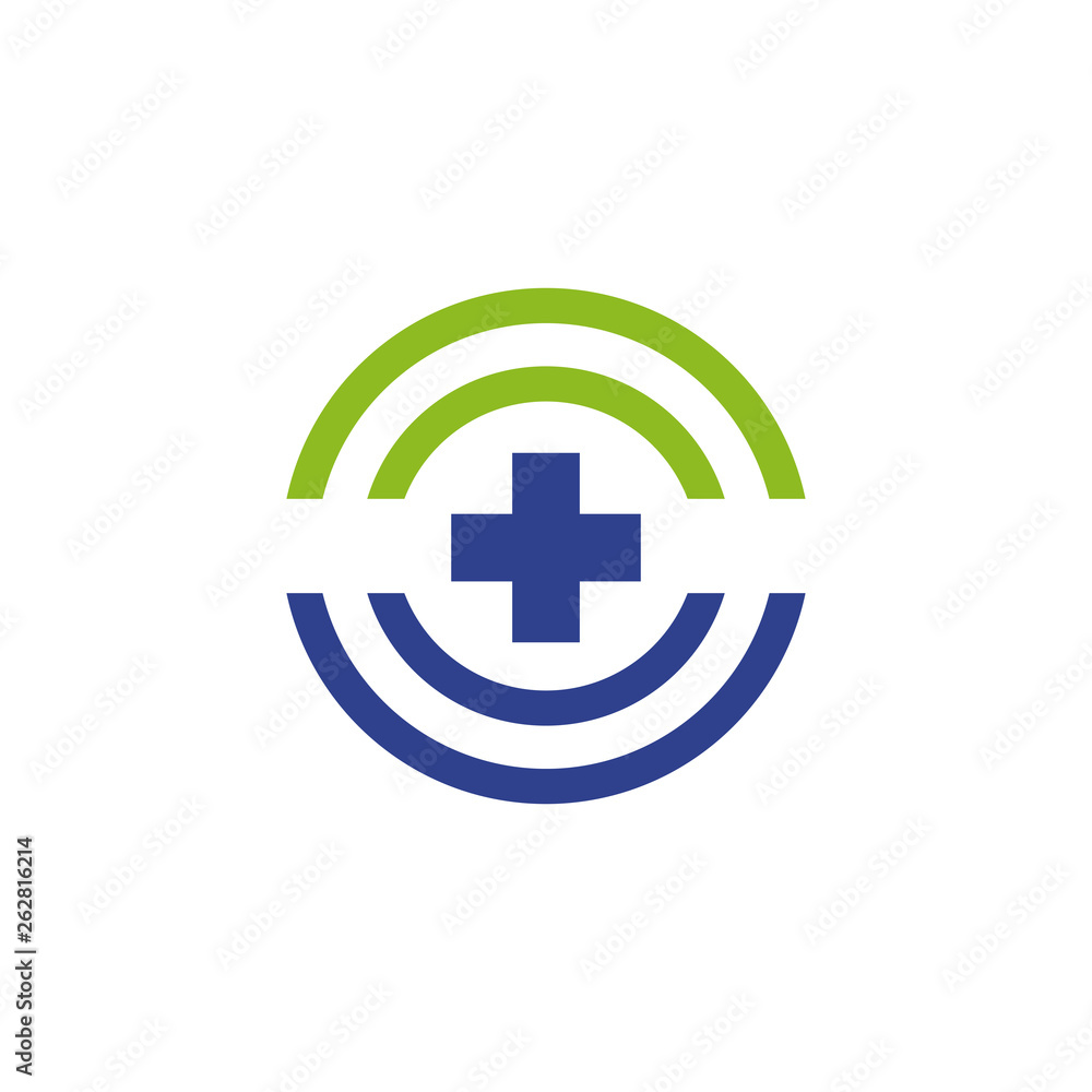 Medical and health care logo design vector template Medical and health care logo design vector template