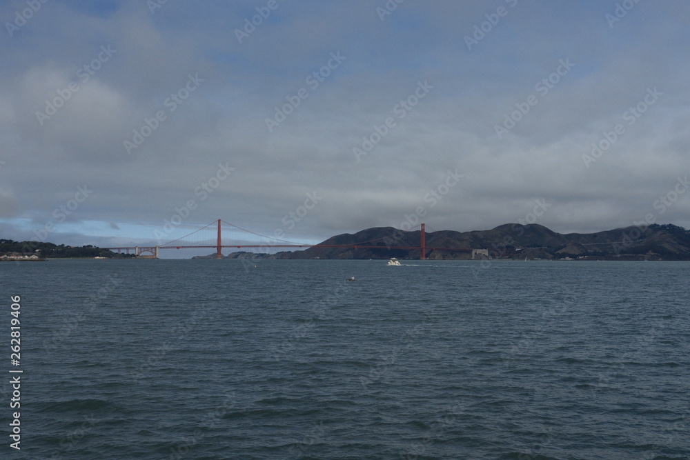 view of the Bay of San Francisco California USA