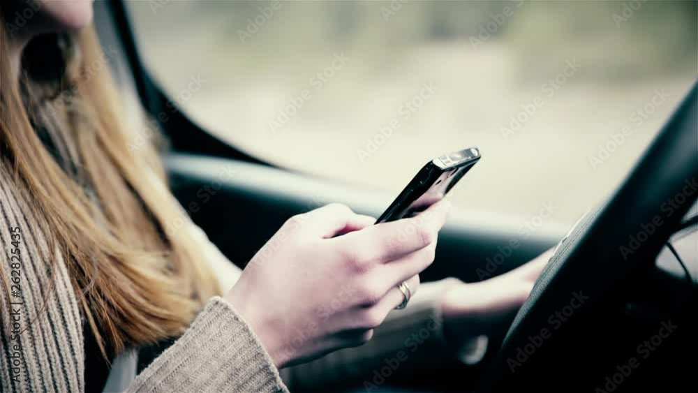 Sending message while driving car Sending message while driving car
