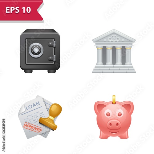 Professional, pixel-aligned icons in realistic colors.