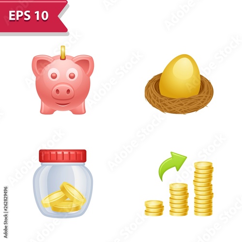 Professional, pixel-aligned icons in realistic colors.