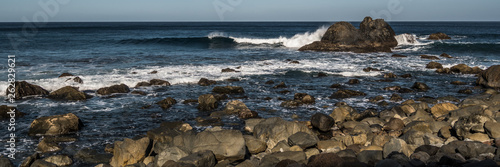 Panorama of the rocky coast © andrey_iv