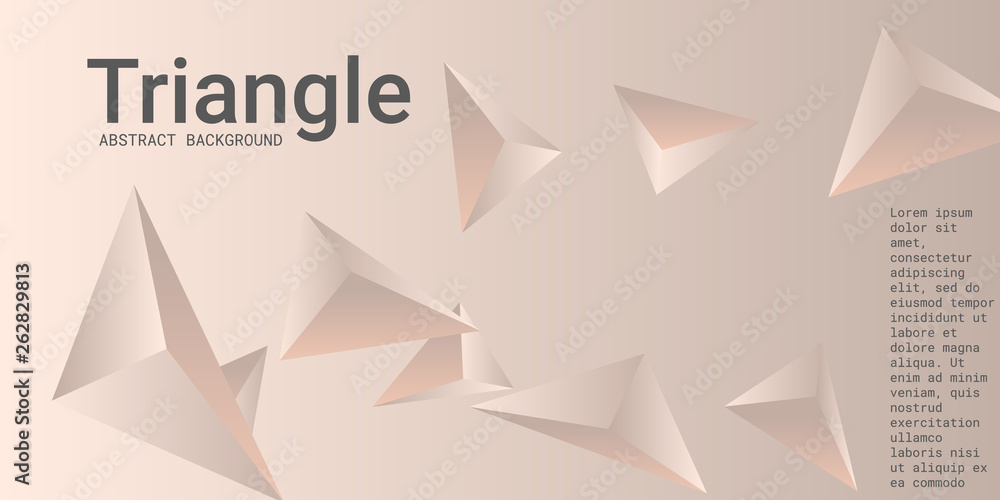 Abstract composition of triangle. Abstract composition of triangle.