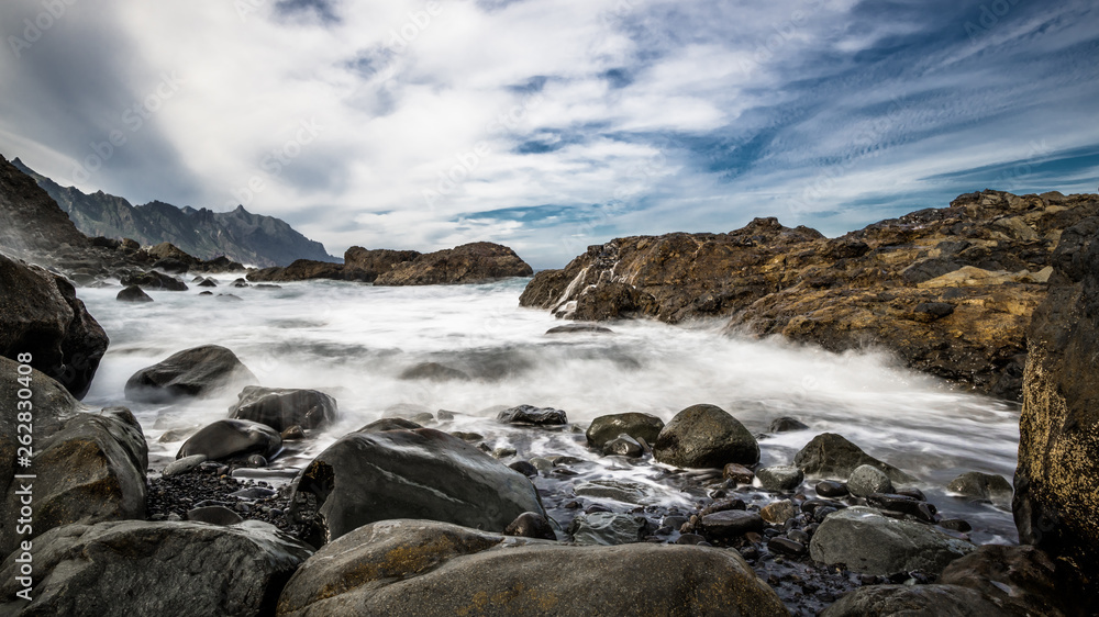 Obraz premium Foam ocean surf