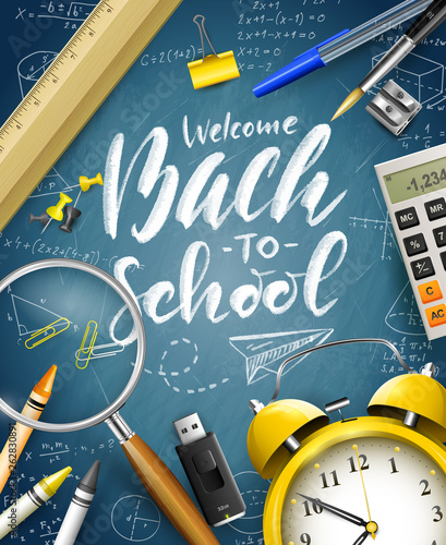 Back to school campaign concept