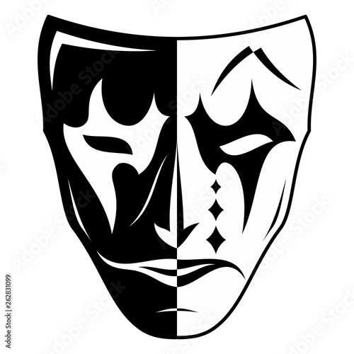 Theatrical mask_2