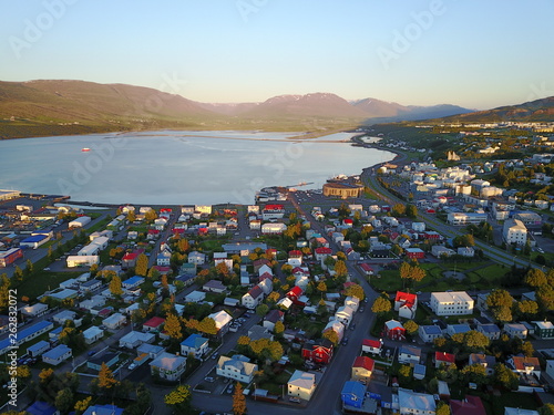 AKUREYRI DRONE VIEW photo